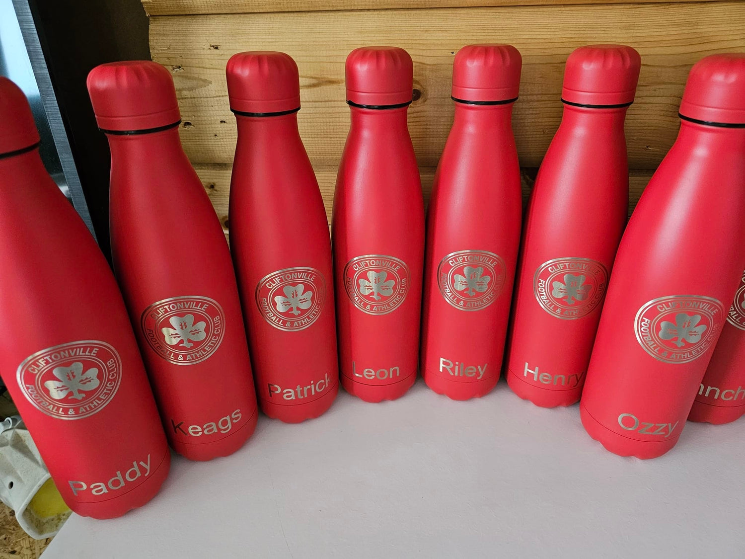 Water bottles
