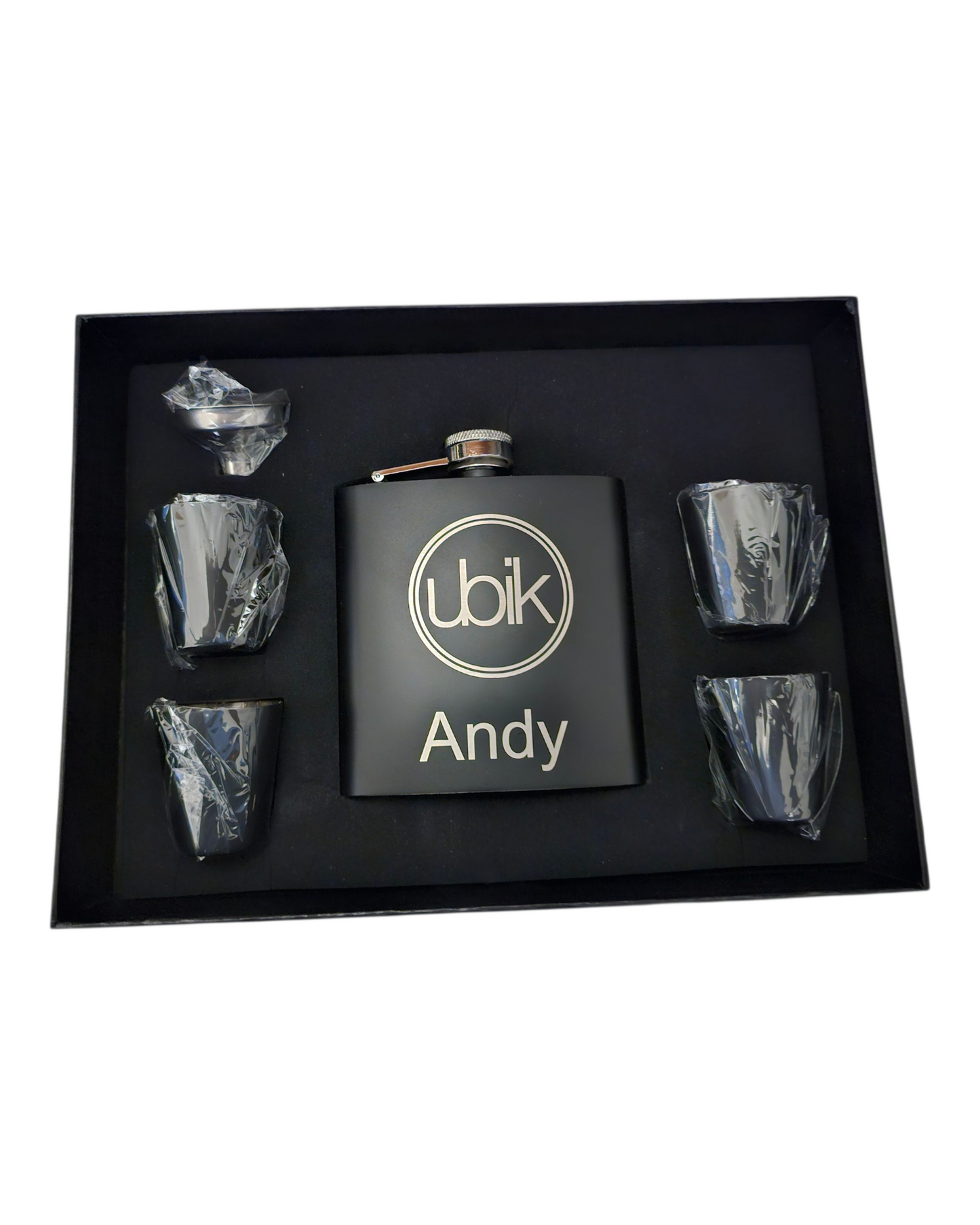 6oz Hipflask gifts set
